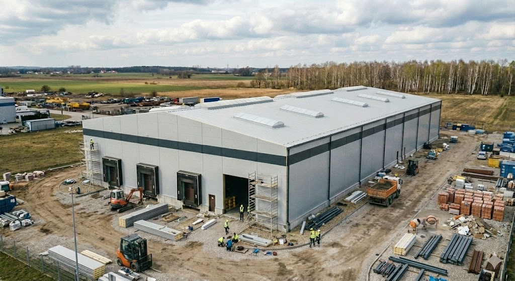 Hala logistyczna SmartHalls - realizacja